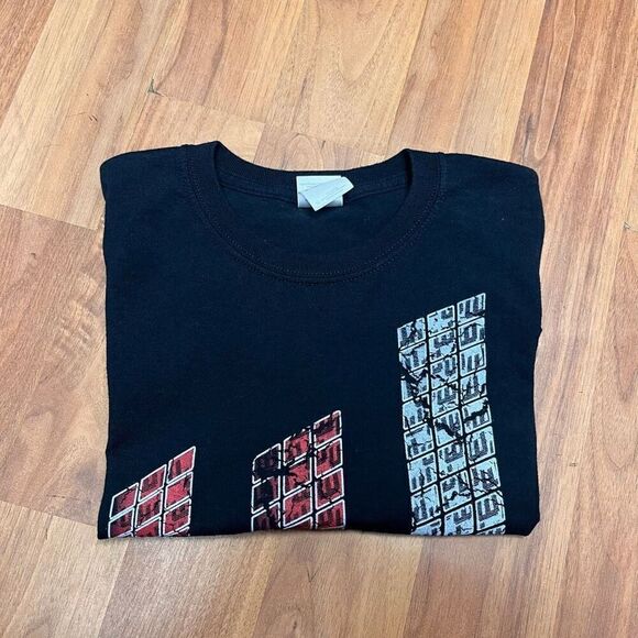 Gildan Ultra Blend Mens Christian Concert Tour Short Sleeve T-Shirt Black Medium - Picture 11 of 11